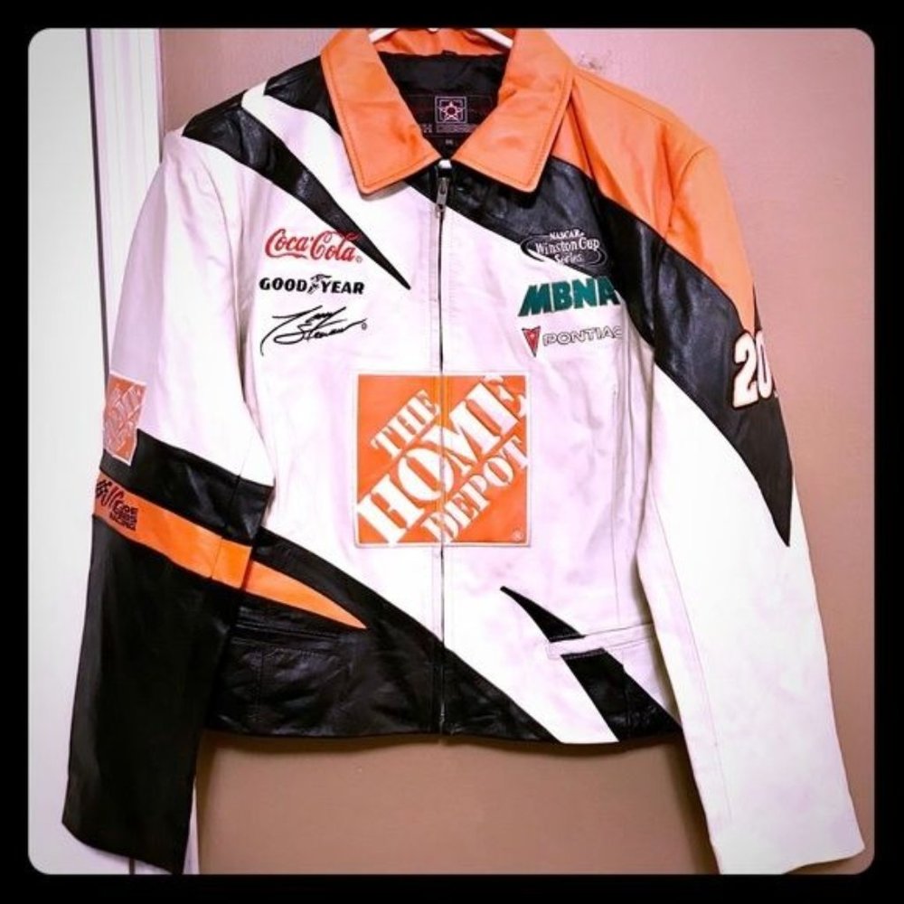 JH Design Leather NASCAR racing jacket XXL